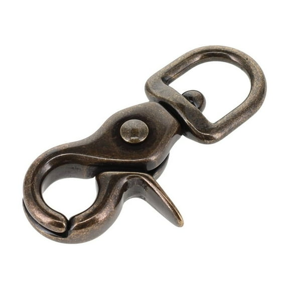 3002A 1/2" Antique Brass, Swivel Trigger Snap, Solid Brass-LL
