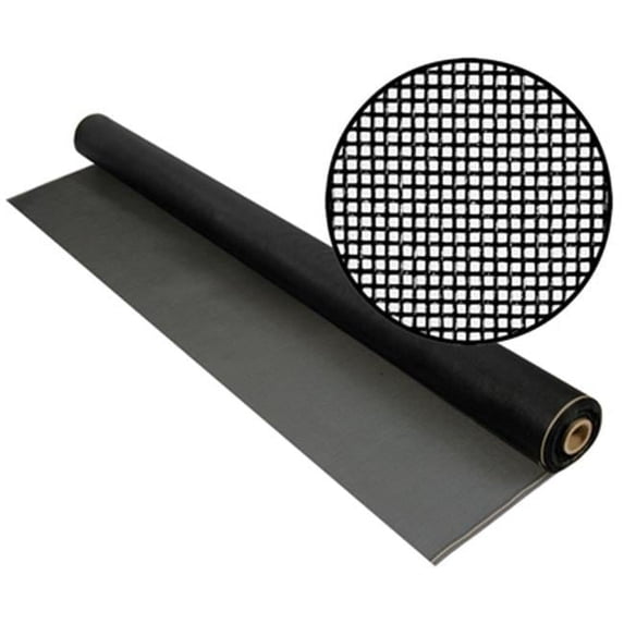 3003518 36 in. x 100 ft. Fiberglass Screen - Black