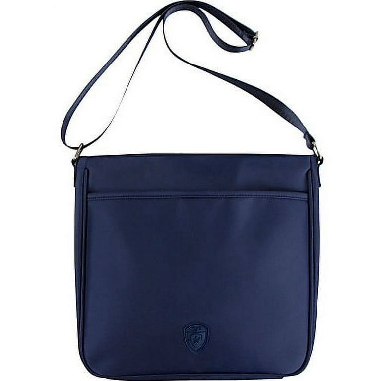 30099-0028-00 HiLite Dual Zip Crossbody Shoulder Bag, Navy 30099-0028-00 HiLite Dual Zip Crossbody Shoulder Bag, Navy