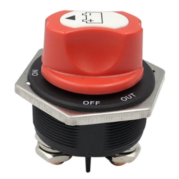 300A DC 12V Car Battery Switch Disconnecter Power Isolator Cut Off Switch Kit for Truck Car Motorcycle Boat