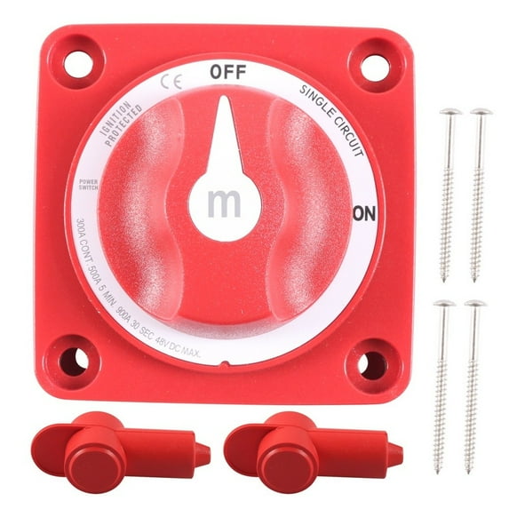 300A Heavy Duty Battery Disconnect Switch For Rv Marine Boat Car Truck Dual