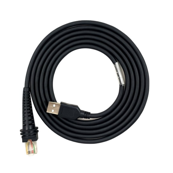300CM RJ45 To USB 2.0 Barcode Scanner Cable PVC Construction Extension Cable Suitable for Enhancing Data Transfer