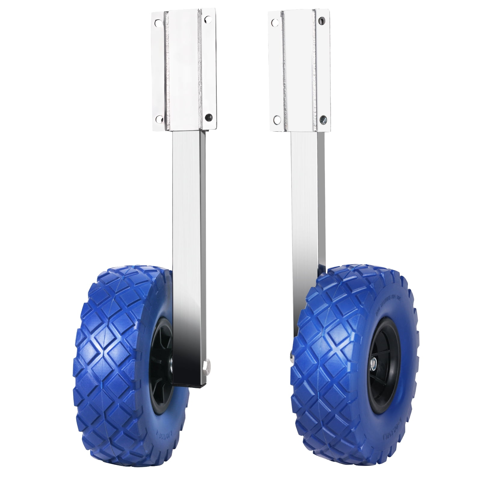 Garvee 2-Pack 10-Inch Boat Launching Wheels – 300 Lb Capacity, Foldable, For Inflatable & Aluminum Boats