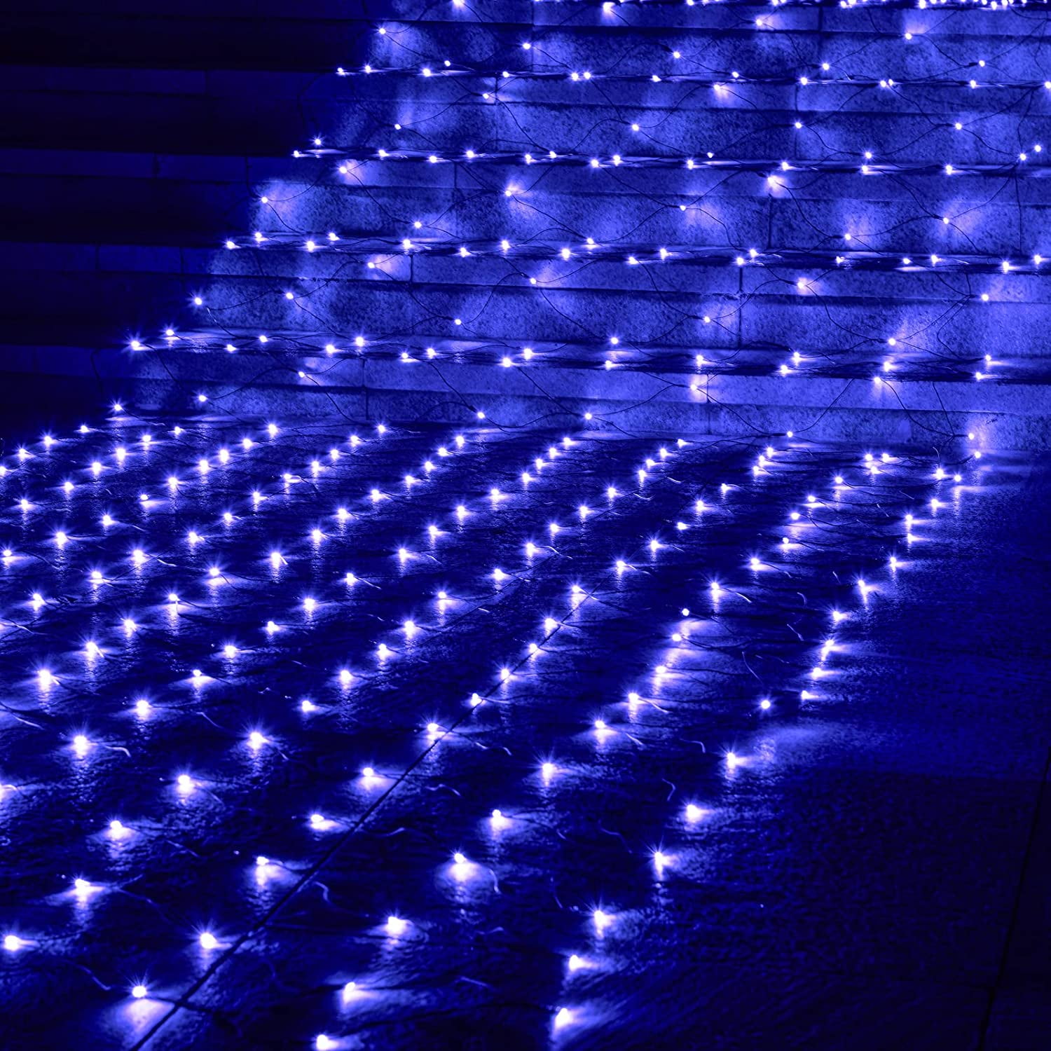 300LED Christmas Outdoor Mesh Light 14.8x4.9ft Fairy String Mesh Light