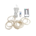 thumbnail image 1 of 300LED Fairy Curtain Lights With Remote, 9.8x9.8Ft USB Powered String Lights In 8 Modes For Festival Party Bedroom Window Decoration, 1 of 3