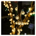 300LEDs Crystal Ball Solar Light Outdoor IP65 Waterproof String Fairy