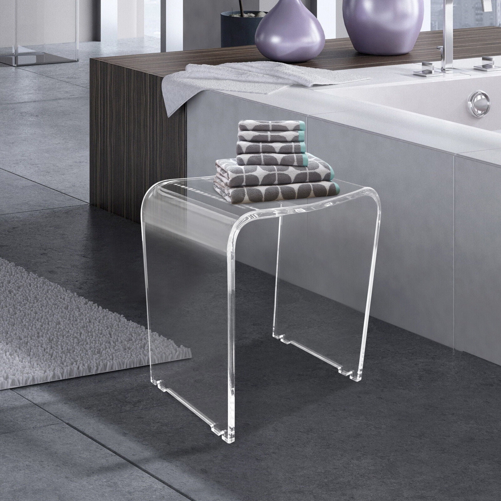 Acrylic Shower Bench