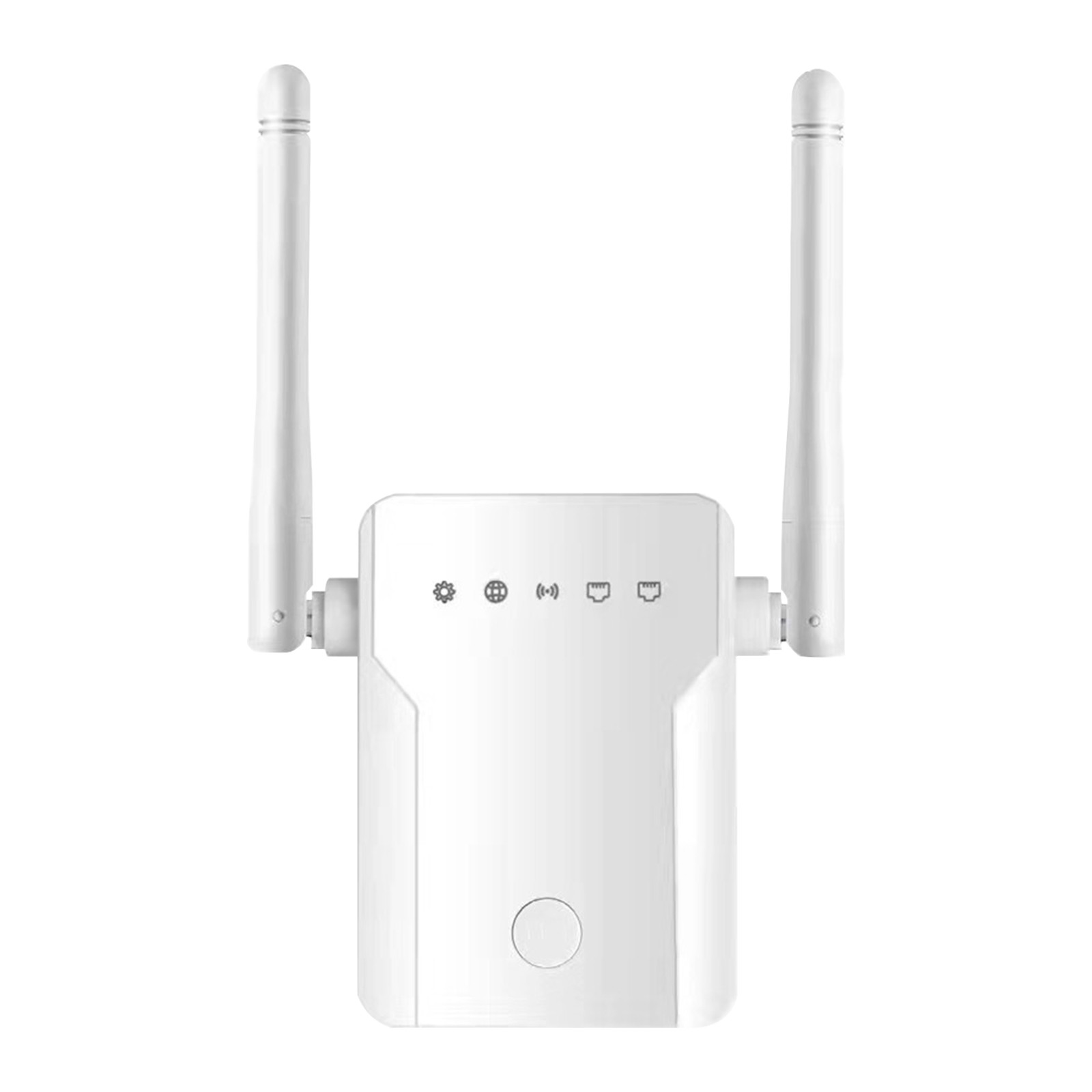 300M Double Network Port Signal Amplifier Double Antenna Wireless