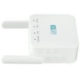 300M Repeater with Double Antenna Signal Amplifier Range Extender White