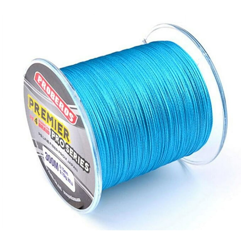 300M Strong PE Braided Fishing Line Multifilament Fishing Rope 4 Strands  Carp Fishing Rope Cord 6LB - 80LB