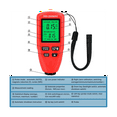 300MINI Coating Thickness Gauge 02000UM Measur Paint Tools Black