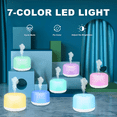 thumbnail image 1 of 300ML Aromatherapy Diffuser with Remote - 7 Color Changing LED Humidifier & Essential Oil Diffuser for Office, 1 of 5