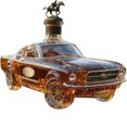 thumbnail image 1 of 300ML Car Shaped Whiskey Decanter - Art Statue, Car Whiskey Bottle, Creative Leak-proof Empty Wine Bottle Dispenser,Style A, 1 of 7