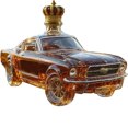 thumbnail image 1 of 300ML Car Shaped Whiskey Decanter - Art Statue, Car Whiskey Bottle, Creative Leak-proof Empty Wine Bottle Dispenser,Style B, 1 of 7