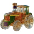 thumbnail image 1 of 300ML Car Shaped Whiskey Decanter - Art Statue, Tractor Whiskey Bottle, Creative Leak-proof Empty Wine Bottle Dispenser,Green, 1 of 6