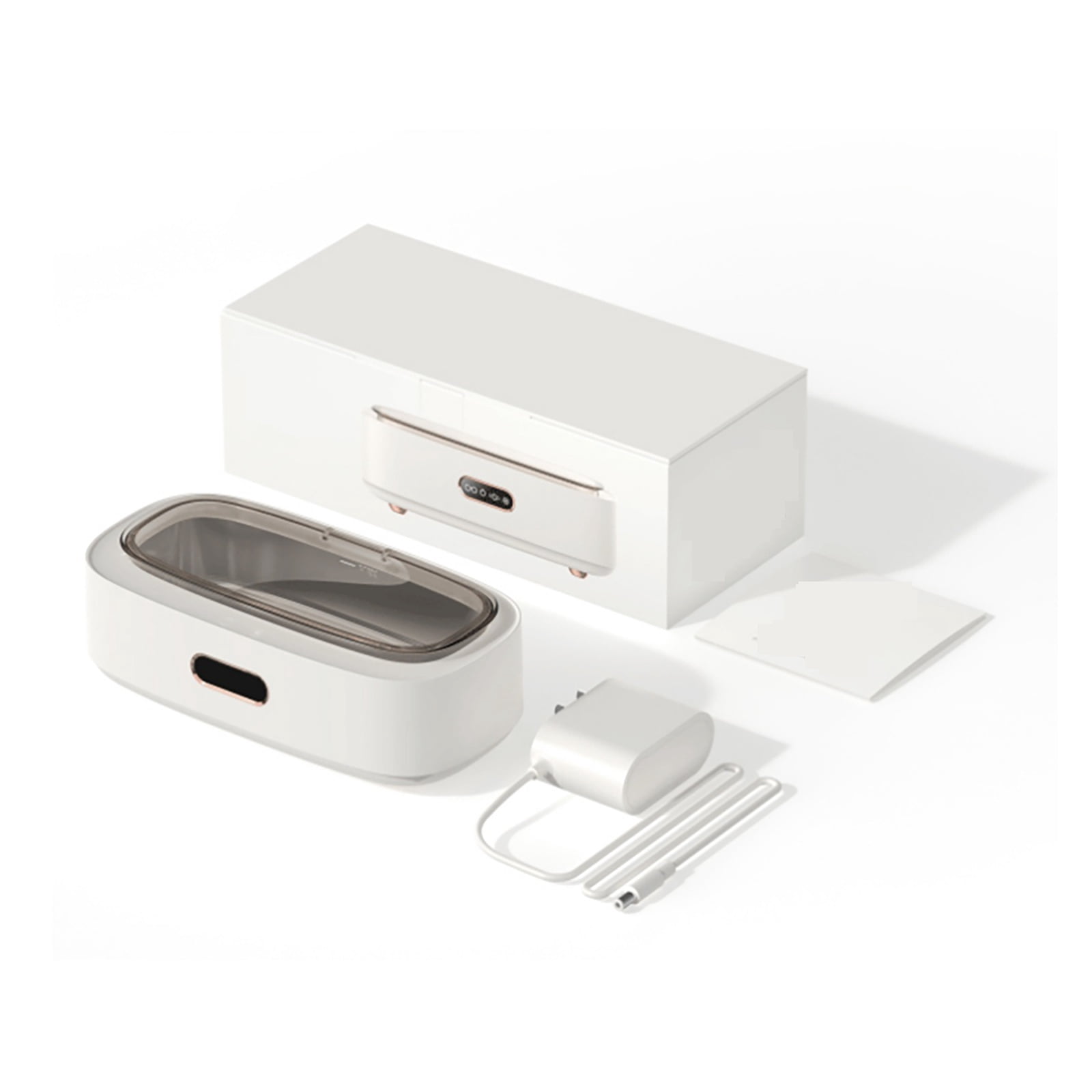 300ML Jewelry Ultrasonic Cleaner Touch Operation 43kHz High Frequency 360° Deep Cleaning ,Convenient to Use