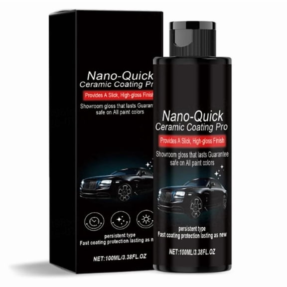 300ML Nano-Quick Ceramic Coating Pro for Automobiles,Featuring Advanced Ceramic Technology for Dust-Proof Glass Effect and Lasting Luster
