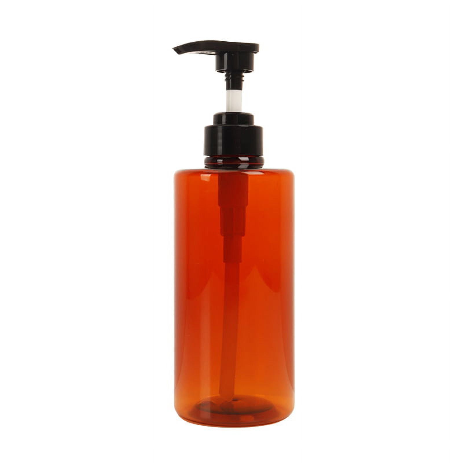 300ML Pump Bottle Makeup Bathroom Liquid Shampoo Bottle Travel Dispenser Container for Soap ...