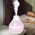 thumbnail image 1 of 300ML Wood Grain Aroma Diffuser & Humidifier with 7-Color LED Lights, Ultra Quiet (30dB) for Home Office, USB Plug-in, Essential Oil Diffuser, Compact Air Humidifier for Desk, Bedroom, Living Room, 1 of 7