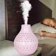 thumbnail image 1 of 300ML Wood Grain Aroma Diffuser & Humidifier with 7-Color LED Lights, Ultra Quiet (30dB) for Home Office, USB Plug-in, Essential Oil Diffuser, Compact Air Humidifier for Desk, Bedroom, Living Room, 1 of 5