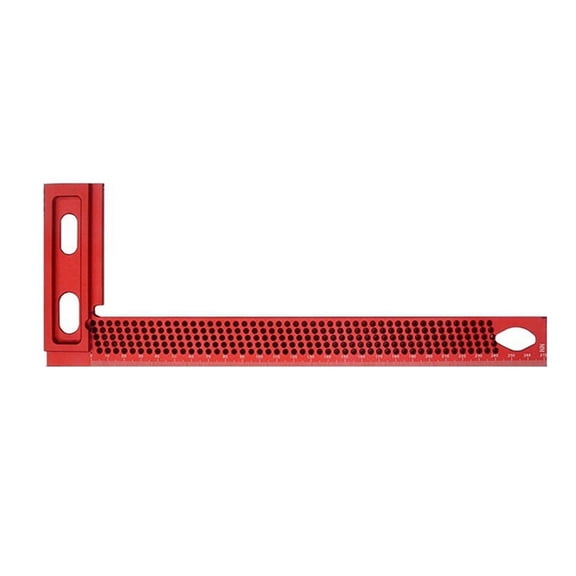 300MM Aluminum Alloy Square Woodworking Height Ruler Metric Square L Woodworking Measuring Tool
