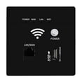 thumbnail image 1 of 300Mbps 2.4Ghz WIFI Router Wireless WiFi Socket RJ45 AP Relay Smart USB Socket Panel Embedded Wall WIFI Router B, 1 of 7