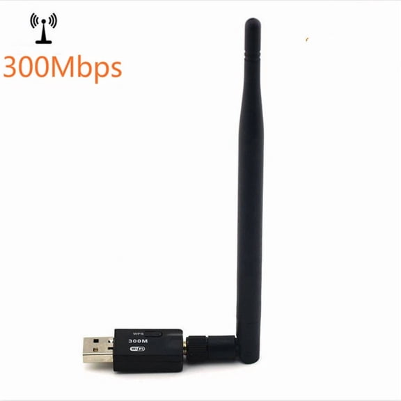 300Mbps 5Dbi Usb Wifi Adapter Mini Dongle External Wireless Lan Network Card