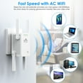 thumbnail image 1 of 300Mbps WiFi Booster, Long Range Wireless Repeater, Easy Setup, WPS, Supports Multiple Devices, for Home Office, Extends WiFi Coverage, 1 of 9