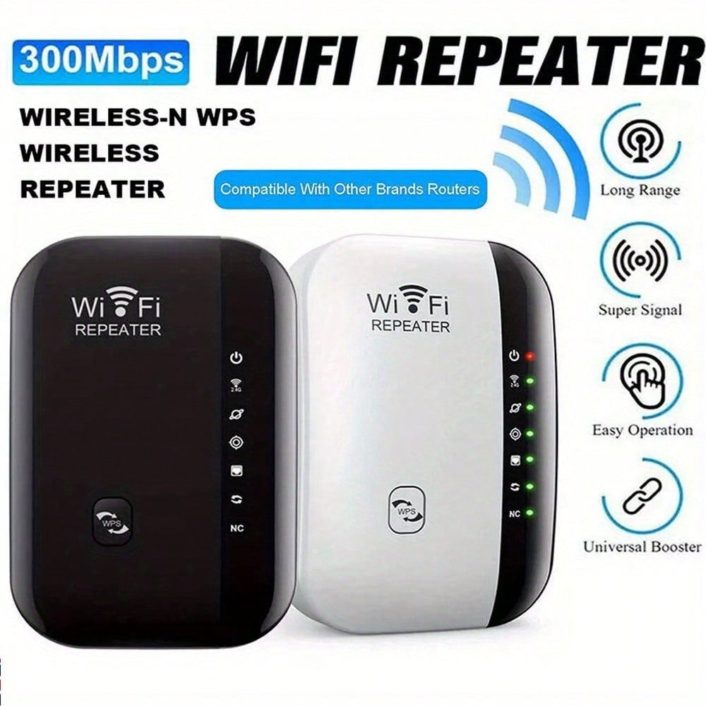 300Mbps WiFi Signal Repeater And Expansion Amplifier - An Amplifier ...