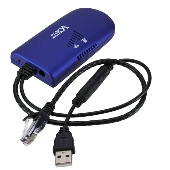 300Mbps Wireless to Wired Ethernet Dongle, Wireless Portable WiFi Bridge/Repeater/AP Modes, Portable Signal Booster & Hotspot Extender with RJ45/USB2.0, Supports 20+ Devices