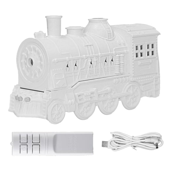 300Ml Steam Train Essential Oil Diffuser With Lights Humidifier Quiet Auto Off Train Air Humidifier Aromatherapy Difusor