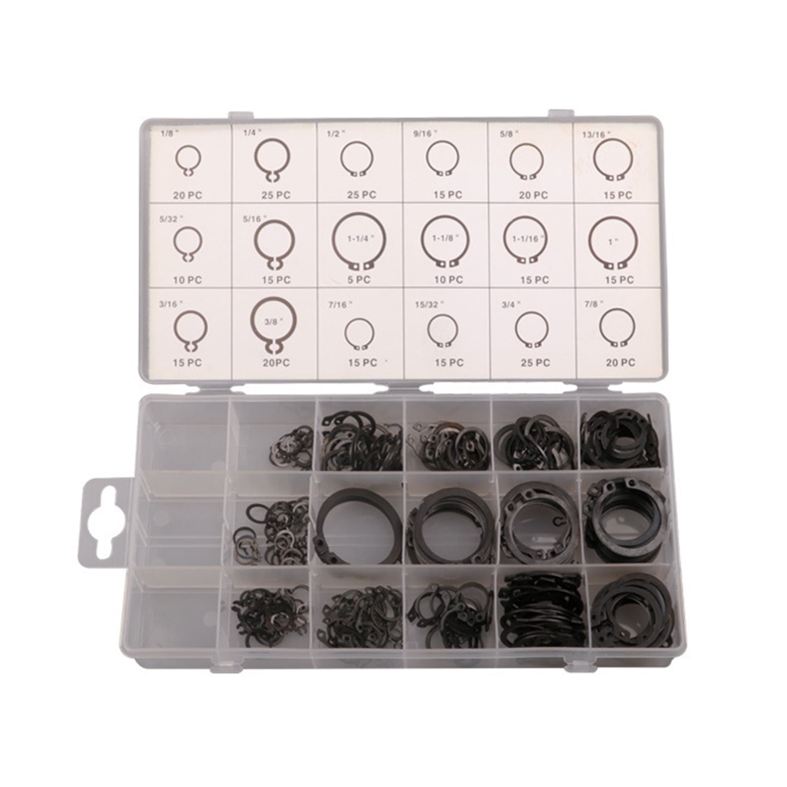 300PC blackened shaft retaining ring Ctype carbon steel retaining ring