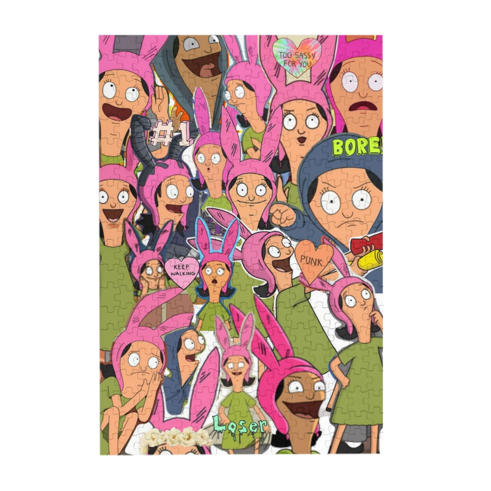 300PCS Bob'S Burgers Louise (1) Jigsaw Puzzles Cartoon Anime Picture ...