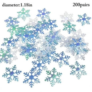 Keaziu 420Pcs Snowflakes Confetti Winter Table Confetti Snow Confetti —  CHIMIYA