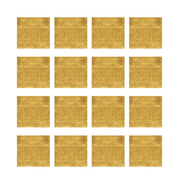 300PCS Gold Tin Foil Food Grade Wrapping Paper Delicate Aluminium-foil Paper for Tea Candy (Golden Orange Peel Grain Style)