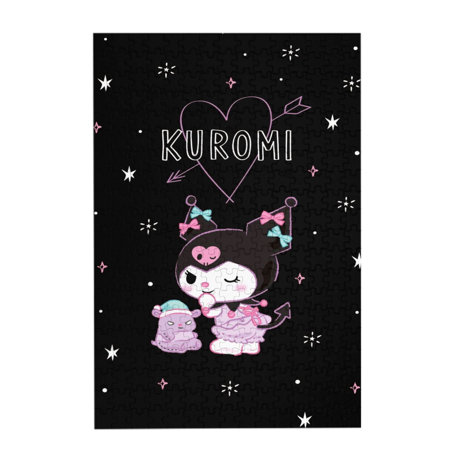 300PCS Jigsaw Puzzles - Kuromi Jigsaw Puzzle for Adults, Cartoon Anime ...