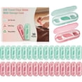 thumbnail image 1 of 300PCS Travel Floss Sticks in Case,Single Use Portable Dental Picks,Flossing Pick with Individually Compact Box,Disposable Oral Care Flossers for Adults,Ideal for Trip,Hotel,Office,Wedding,Camping, 1 of 10