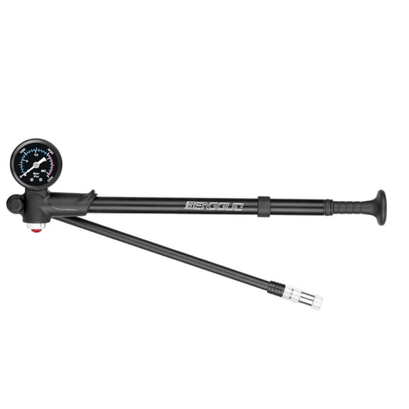 300PSI Air Pumps with Gauge High Pressure Shock Pumps for Front Fork Rear Suspension Road Mountain Bike Pumps Inflator