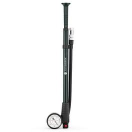 OWSOO Shock Pump High Pressure 300 PSI Air Pump Presta Schrader Valve Mountain Road Bike Pump with Gauge for Front Fork and Rear Suspension Air Shocks Walmart