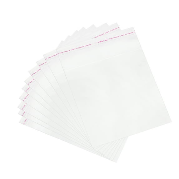 300Pack Clear Cello Bags, 3"x3" Plastic Self Sealing OPP Treat Bags Clear