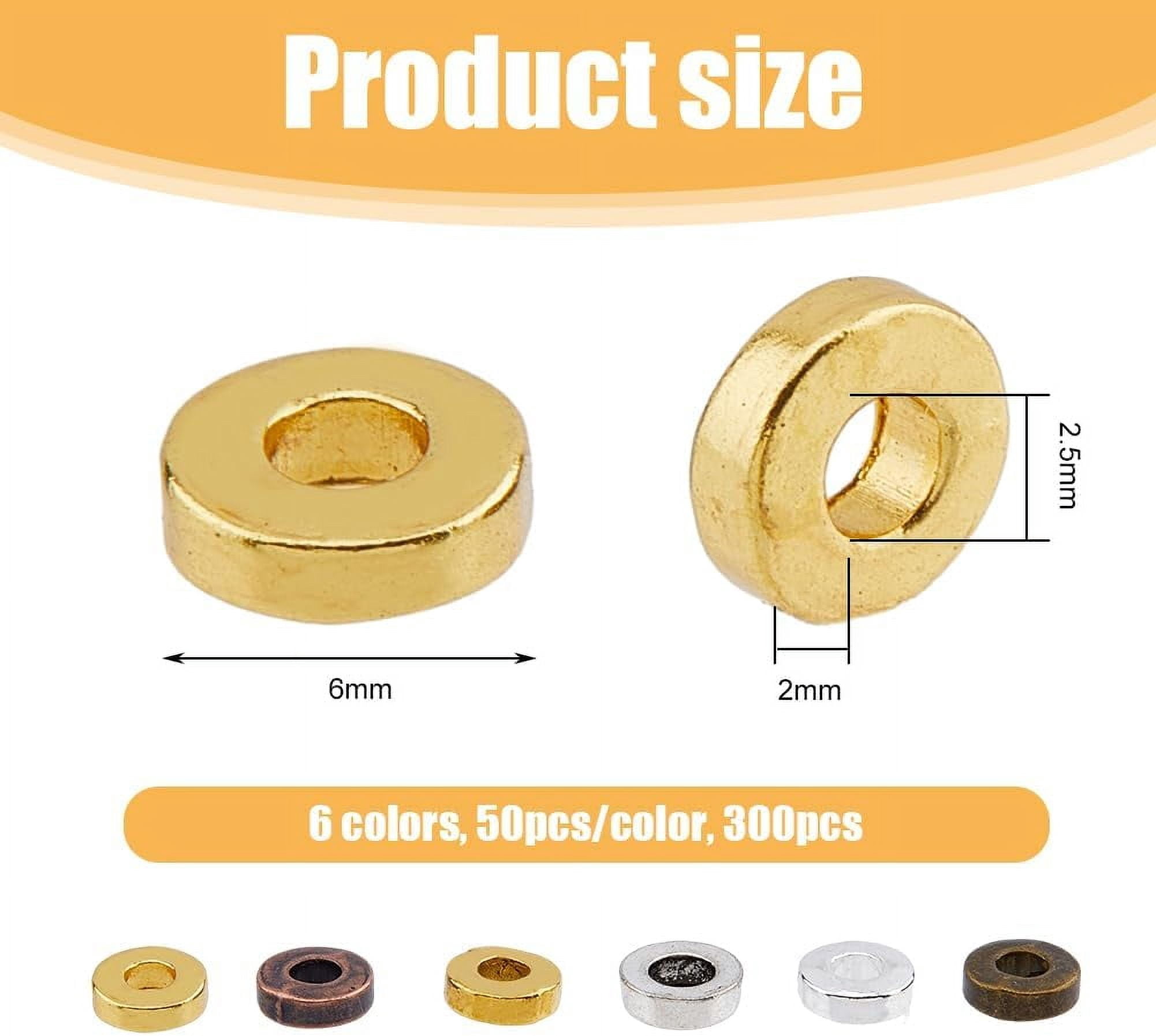 8.5MM Flat Round Tbet Style Red Copper Con Spacer Beads - Etsy - Foto 7