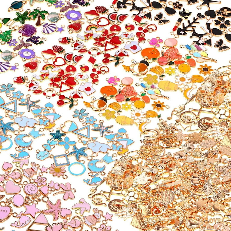  Golden Charms,60pcs Wholesale Bulk Mixed Golden Charms Pendants  Jewelry Making Findings for DIY Earring Necklace Bracelets Keychains Crafts  : Arts, Crafts & Sewing