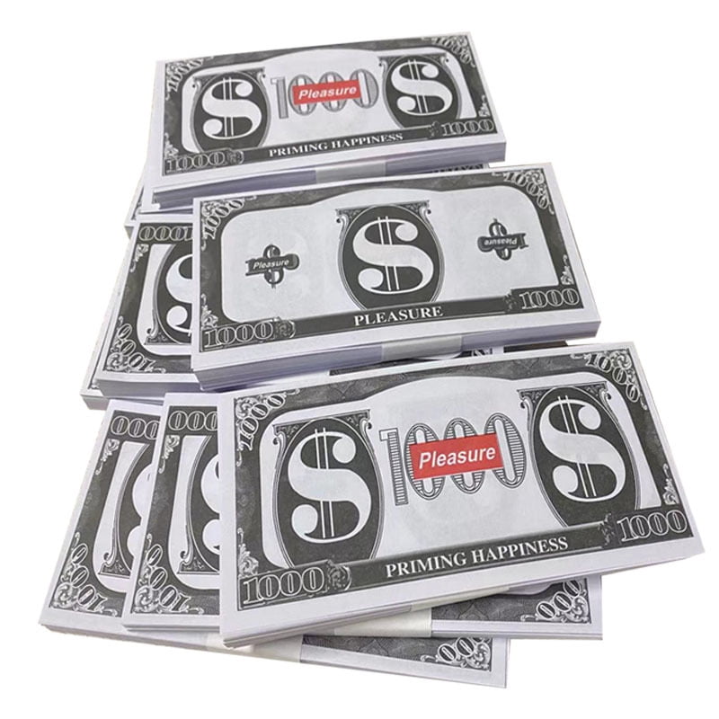 Learning Advantage One Dollar Play Bills - Set of 100 $1 Paper Bills