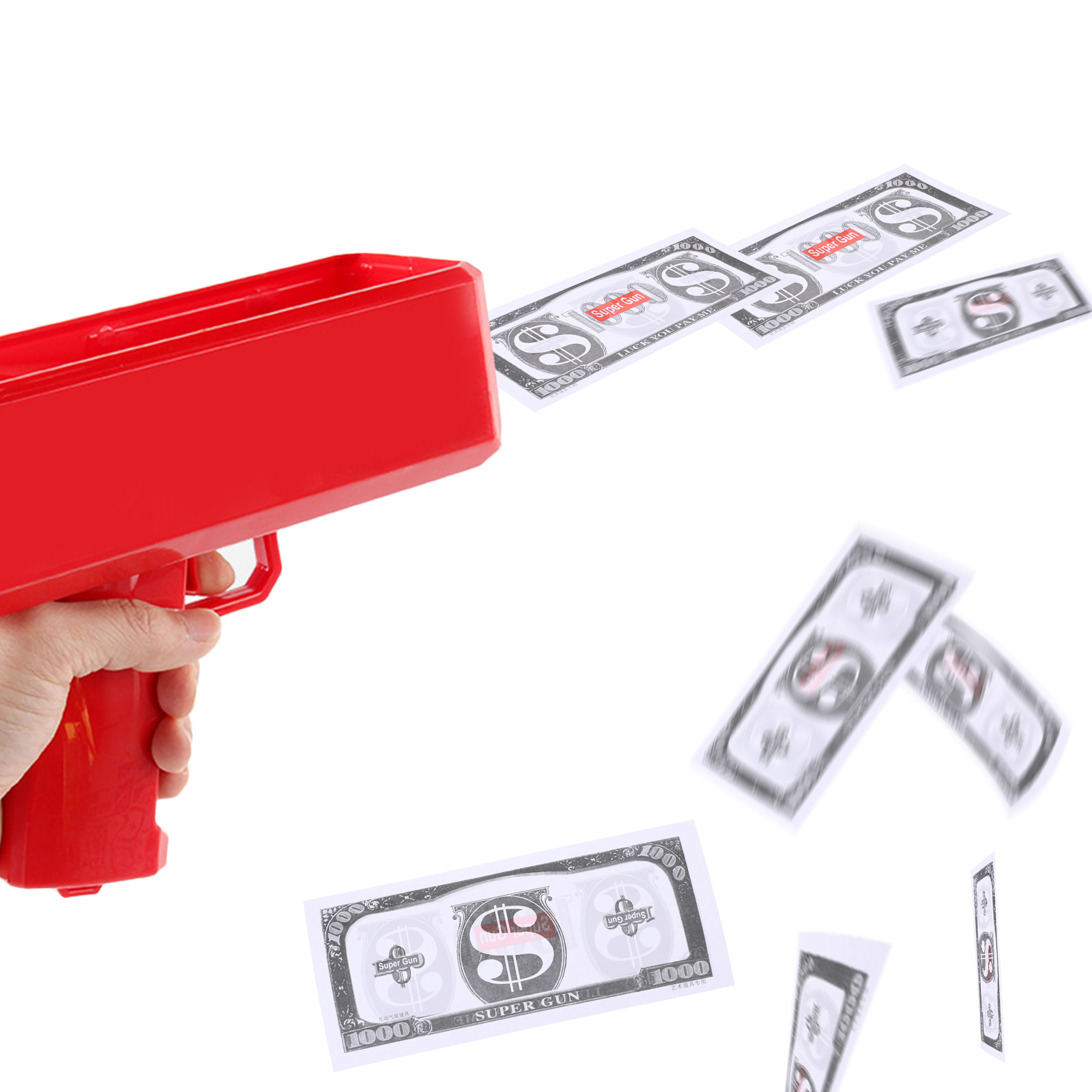 300Pcs Fake Money Prop Money Shooter Toy Filler Game Movies Party