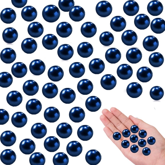 300Pcs Faux Pearl for Vase Filler,TGY 10mm/0.39in Vase Filler Pearl,No Hole Round Pearls for Crafting, Jewelry Making, Vase Filler, Cosmetic Boxes, DIY Parts,Table Scatter