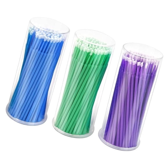 300Pcs Fine Tip Cleaning Swabs For Precises Touch Ups And Detailing On Various Surfaces With Soft Absorbent Cotton Head