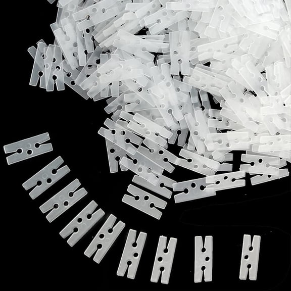 300Pcs H-Shape Plastic Balloon Clips Quick Sealing Ties Tool for Wedding Birthday Party Decorations