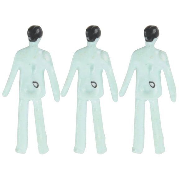 300Pcs HO Scale 1:100 MiX Painted Model Train Park Street Passenger People Figures