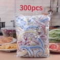 300Pcs Heavy Duty Food Grade Plastic Wrap Leakproof Cling Film ...