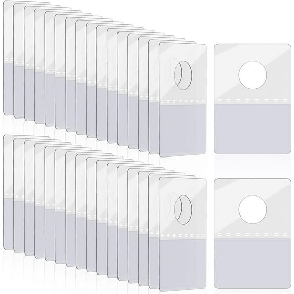 300Pcs Heavy Duty Sticky Hang Tabs,Clear Self Adhesive Folding Hang Tabs,Strong Adhesive Display Tags,Plastic Hang Tags Hooks with Slot Hole,for Sale Items Hanging Store Retail Display